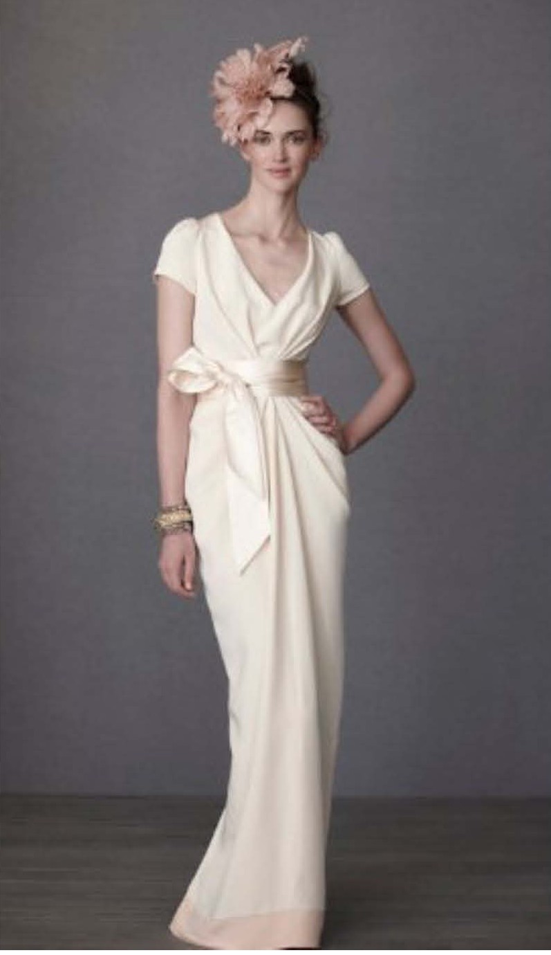 bhldn crepe de chine column