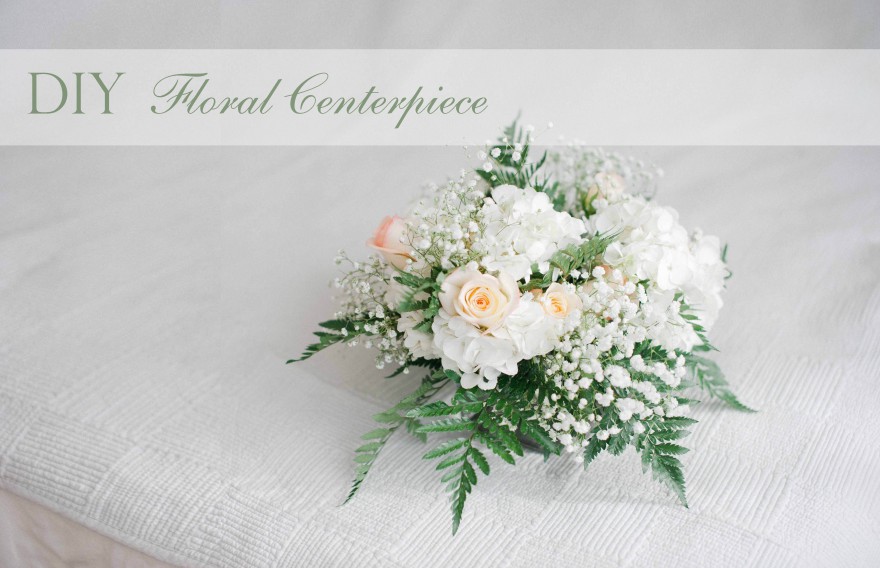 DIY Floral centerpiece