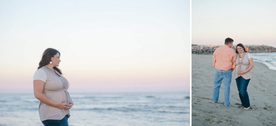 sunset maternity nc beach photographer family