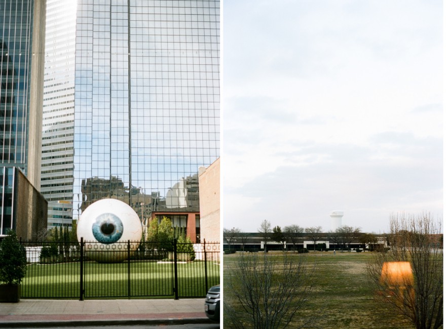 giant eyeball in dallas photographer