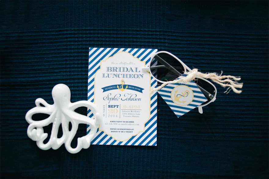 invitation nautical