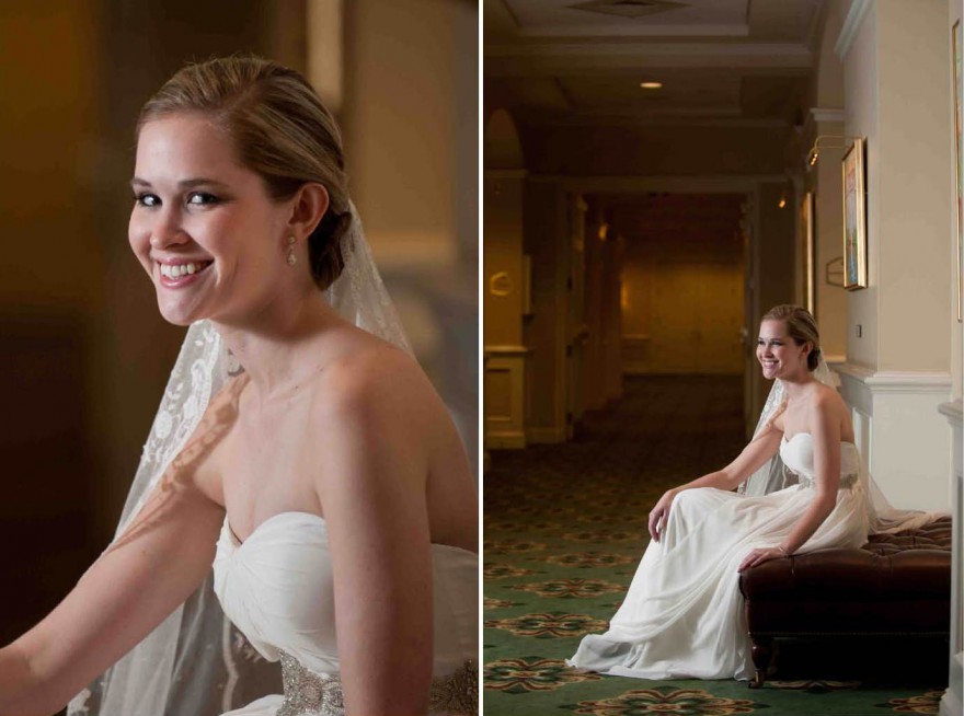 ballantyne bridal session indoors