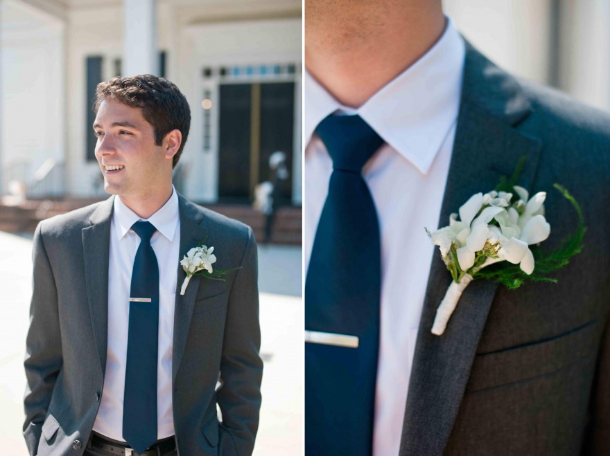 groom gray suit navy tie murrells inlet