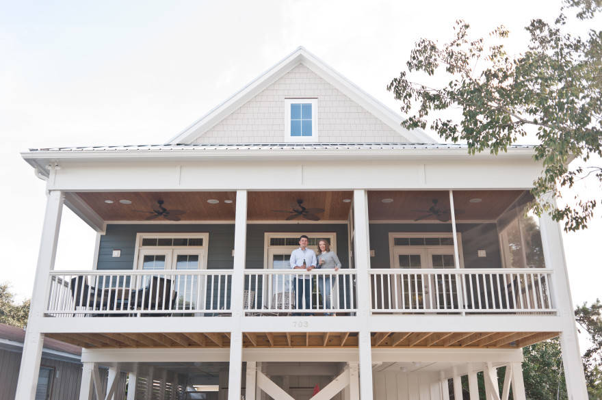 southern newlywed beach house