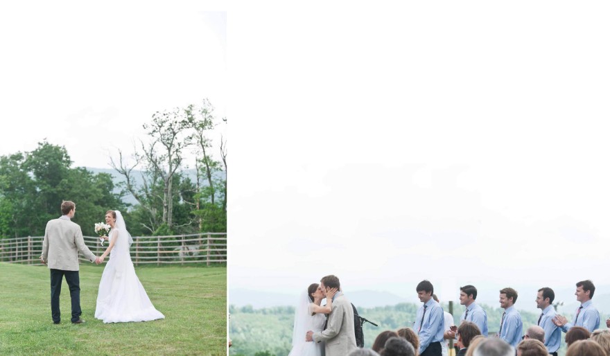 mountain top kiss nc wedding