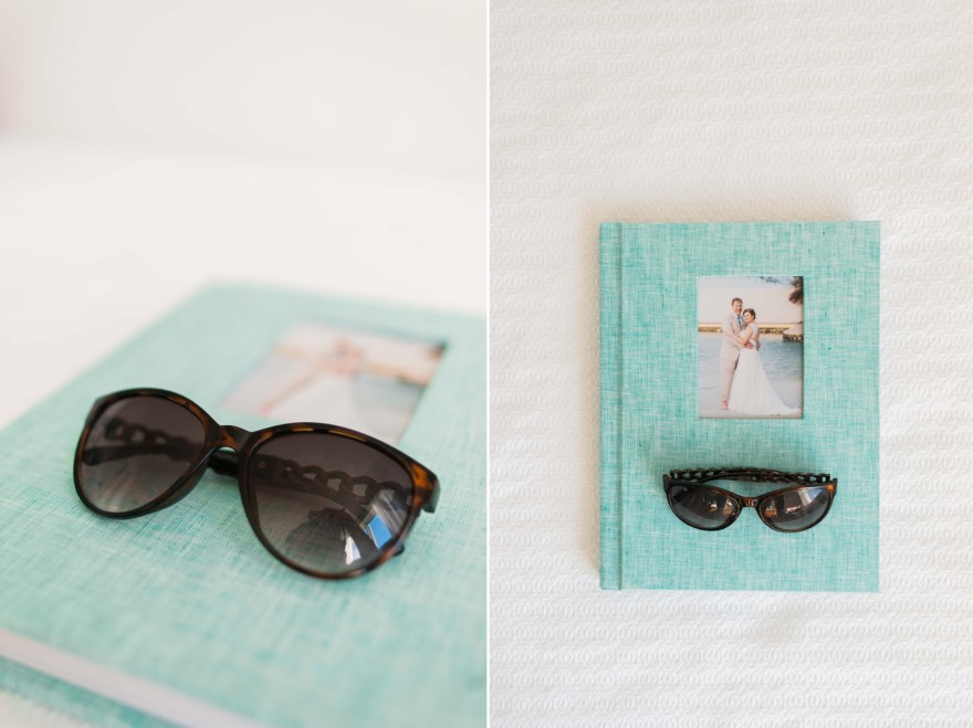 teal wedding album jamaica destination photographer