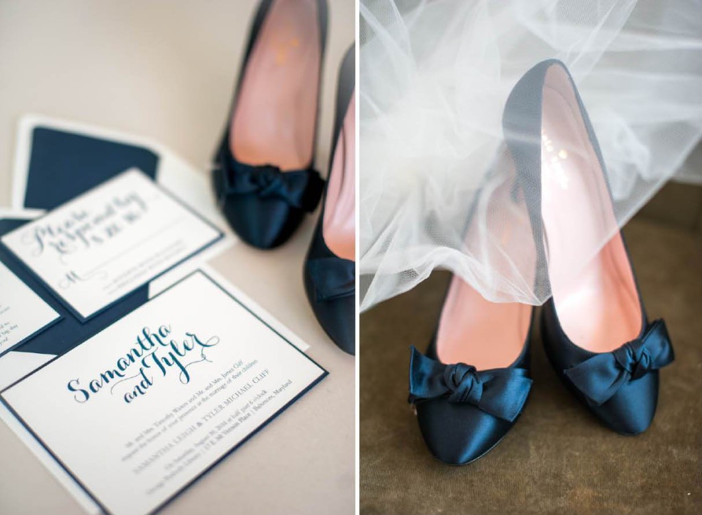 navy kate spade wedding shoes