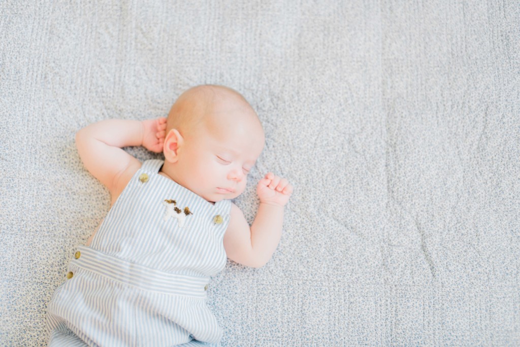 sleeping baby boy overalls hunteresville charlotte nc