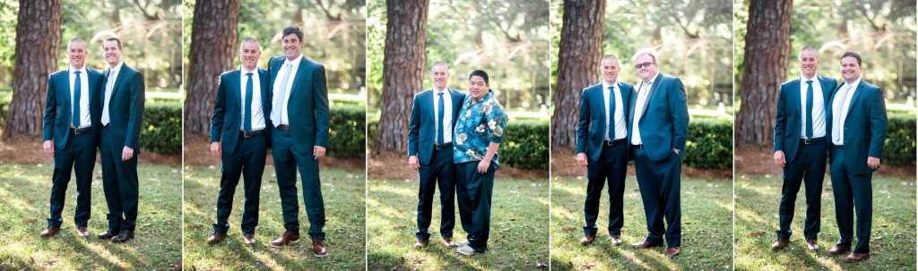 navy groomsman suits