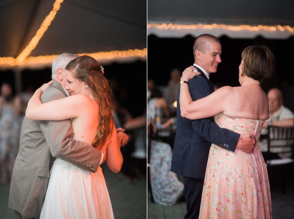 parent dances at reception