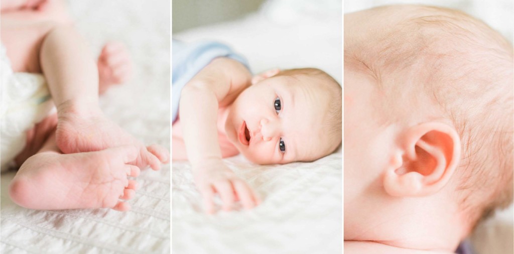 newborn baby features photographs