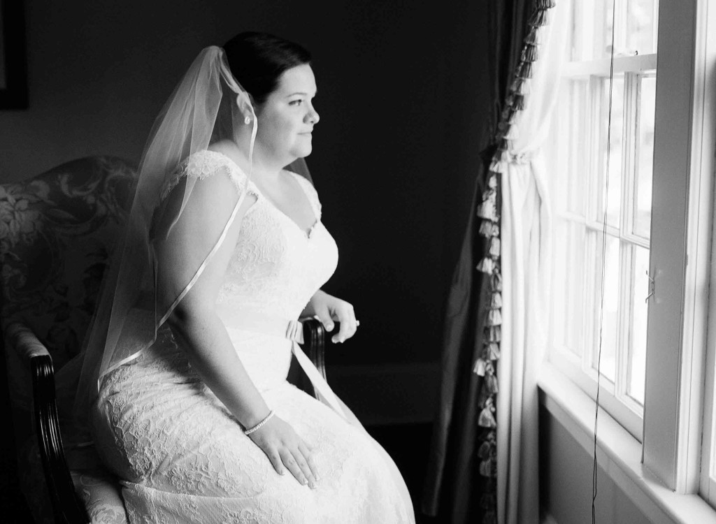 black white bridal portrait on film fuji 400h +2