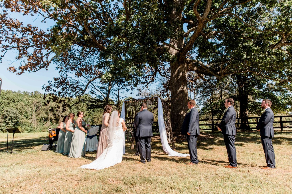 outdoor wedding ceremony venue charlotte statesville nc