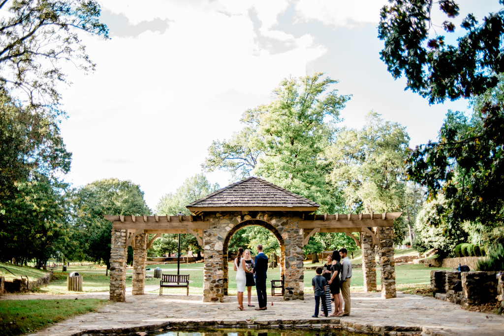 small charlotte nc wedding venue elopement photographer