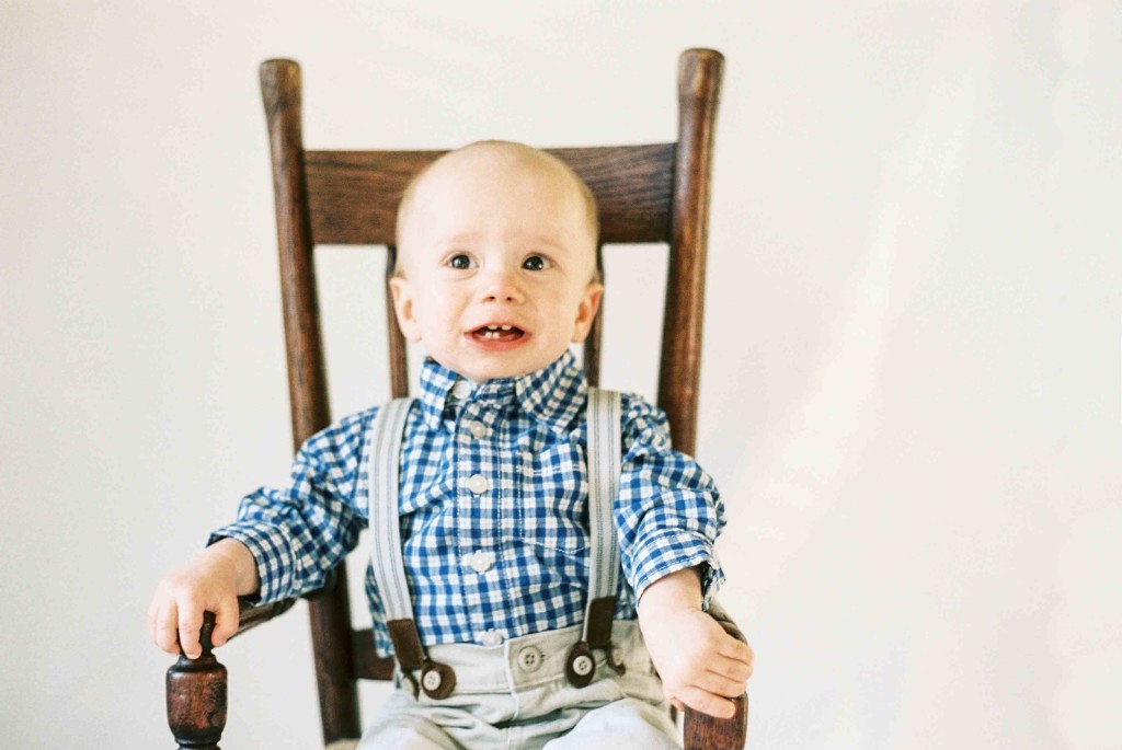 first birthday party rocking chair