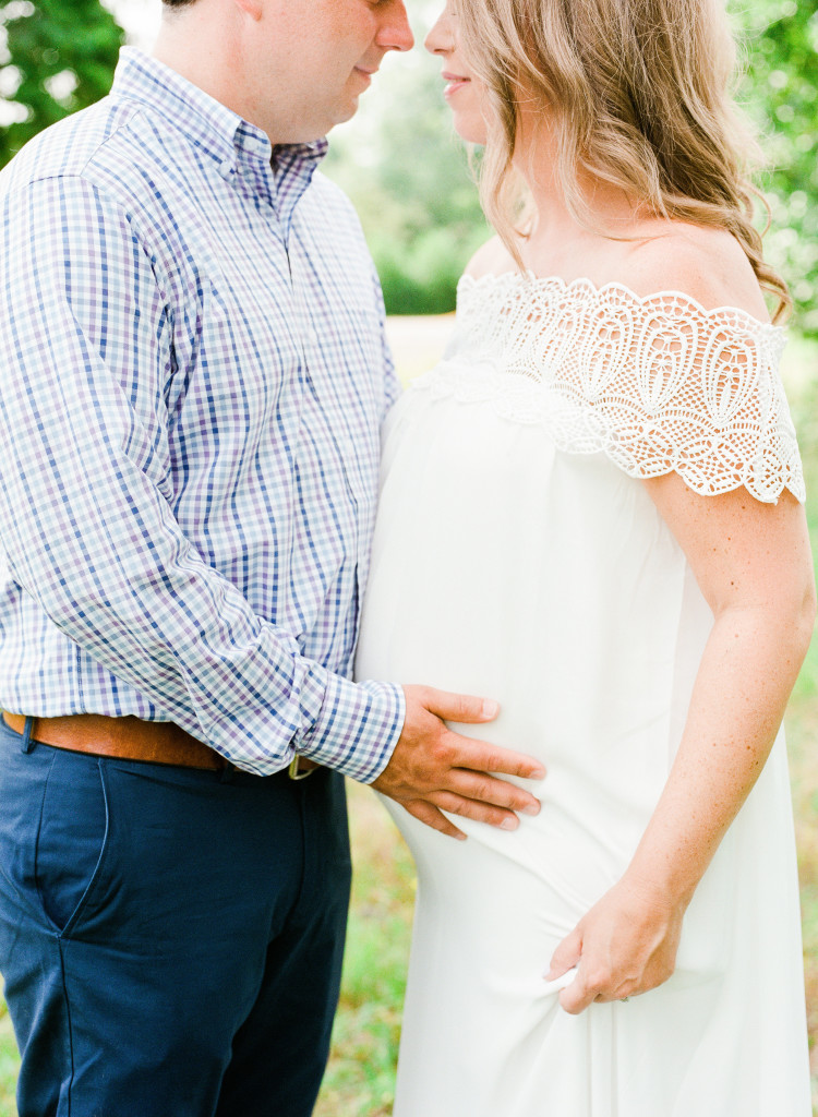 white lace cold shoulder dress