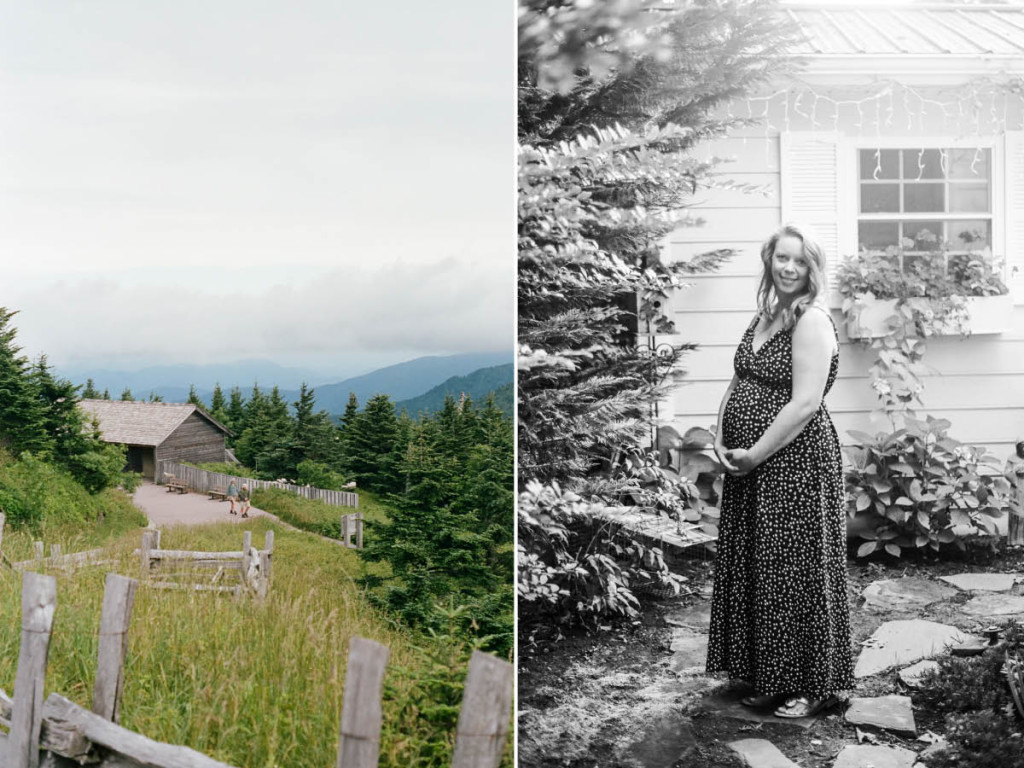 mt mitchell summit babymoon asheville