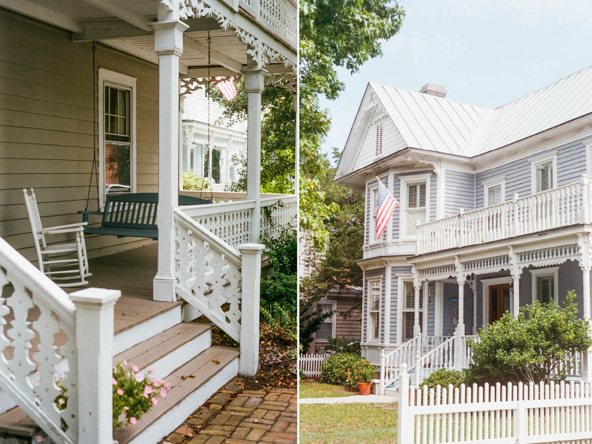 charming front porch beaufort nc vacation