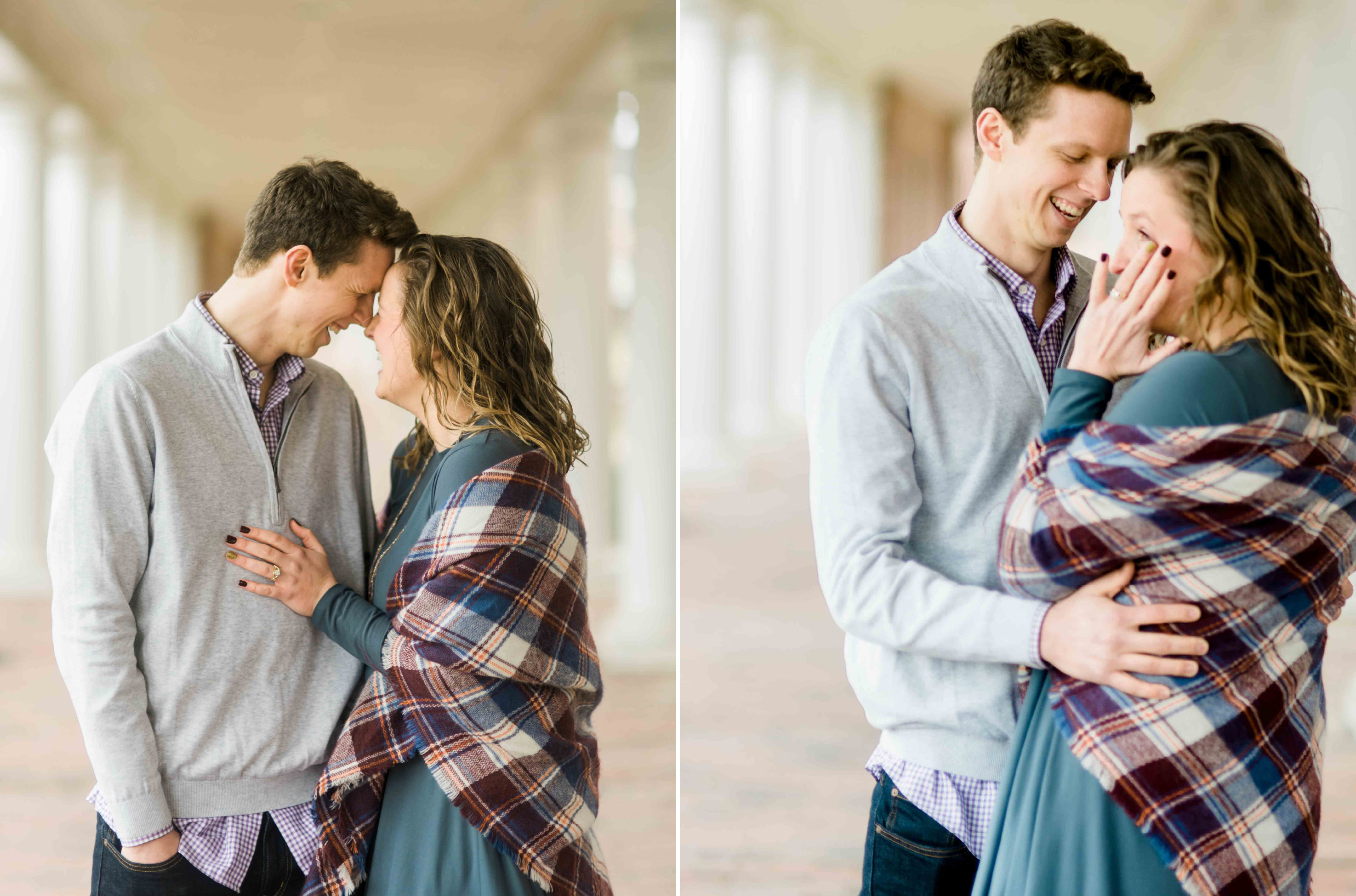 burlington engagement photographer greensboro nc proposal