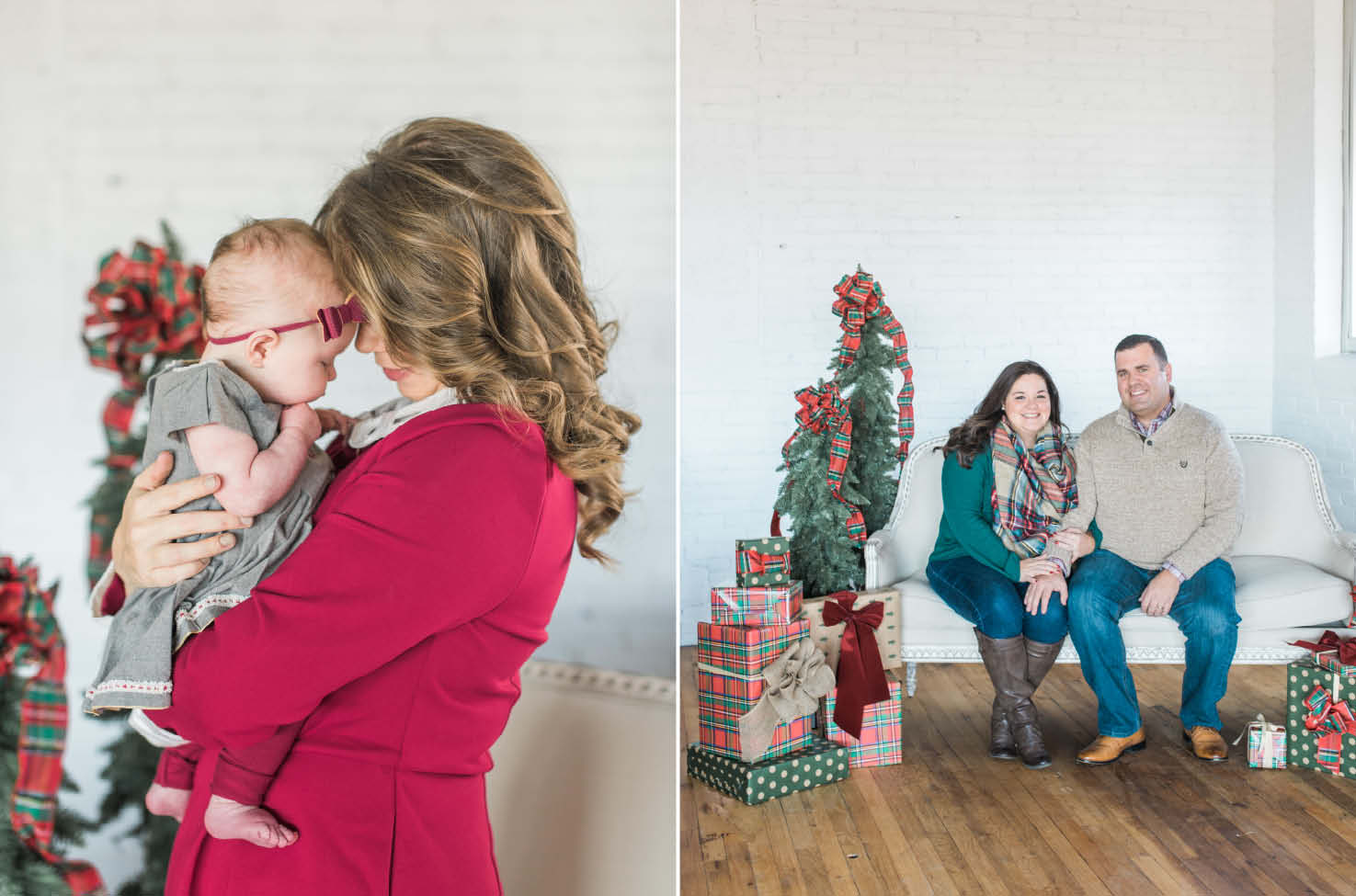 christmas card photographer charlotte nc