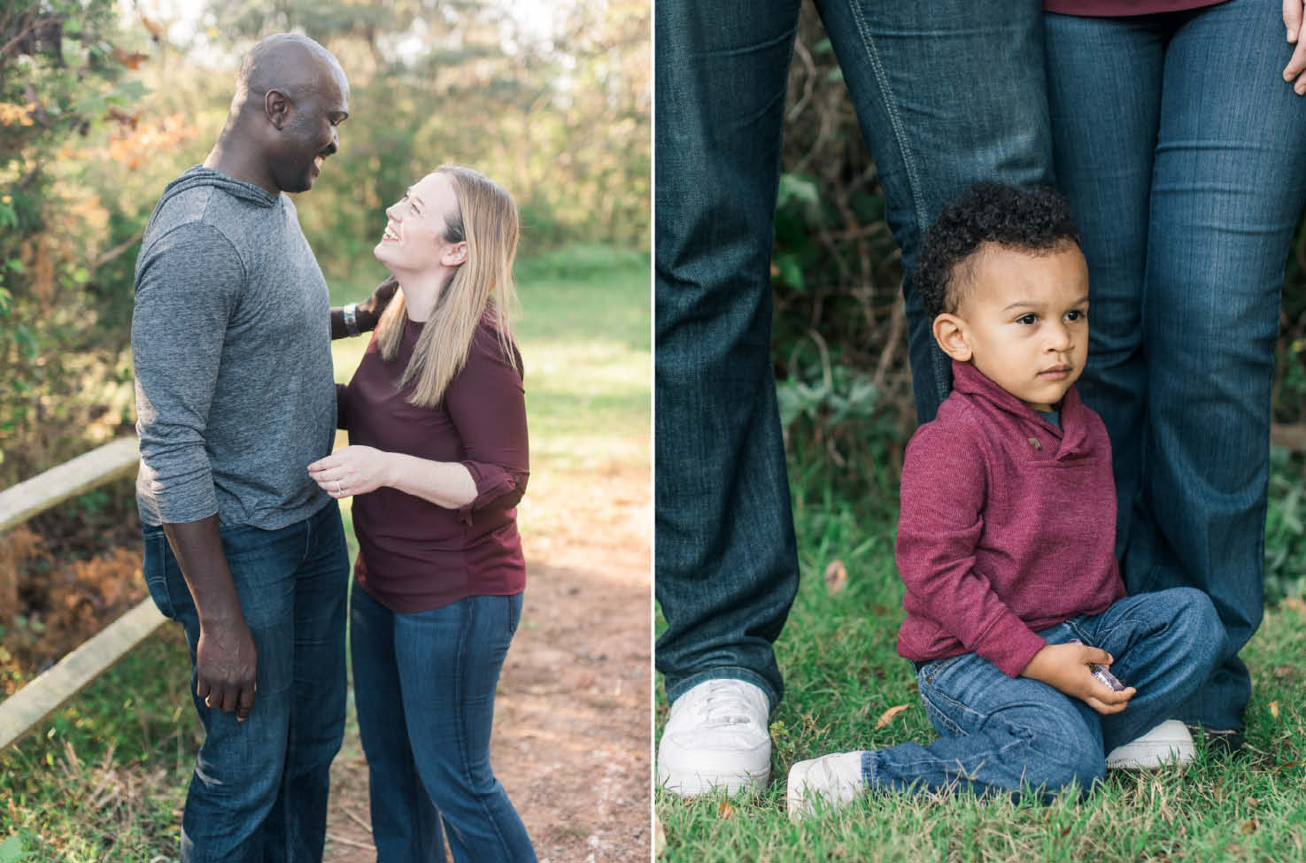 fisher farm family session davidson nc