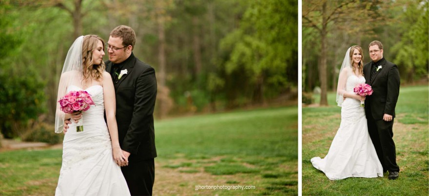 bride groom portraits charlotte nc garden photographer