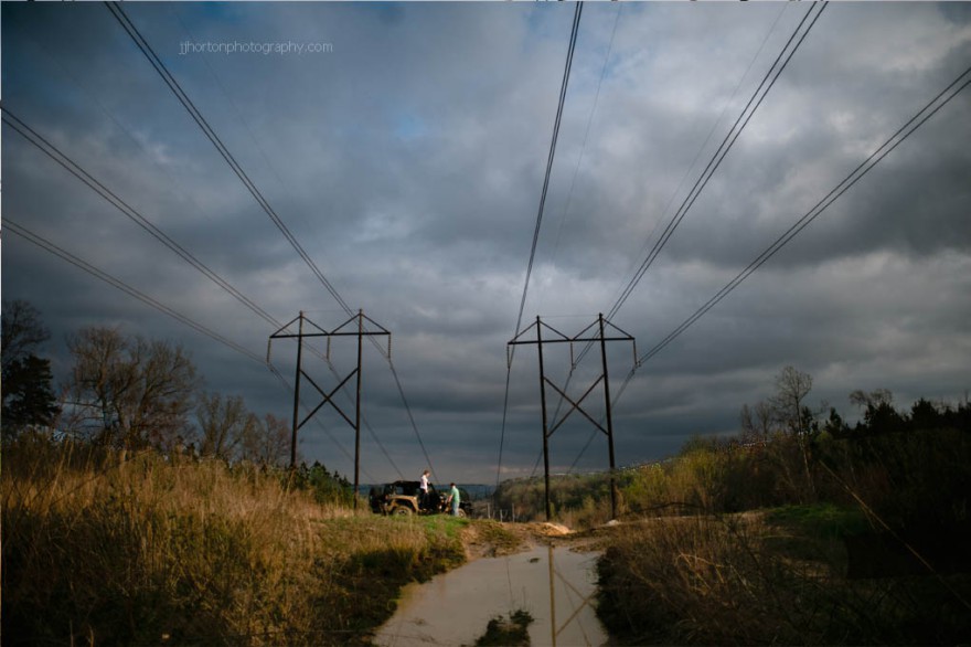 jeep cloudy skies