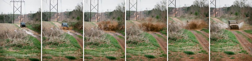 muddy jeep engagement durham wedding photographer