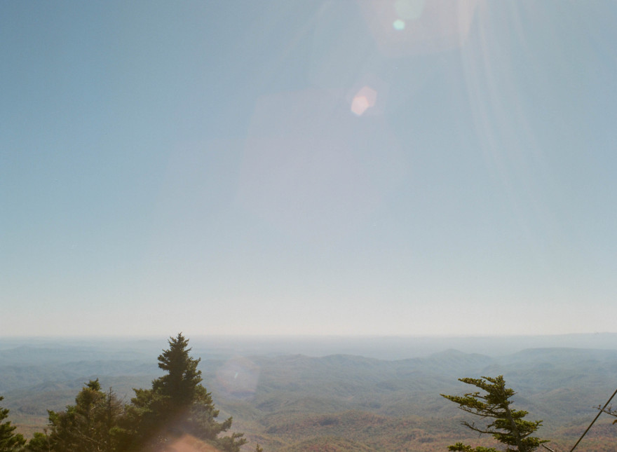 Grandfather mountain wedding photographer